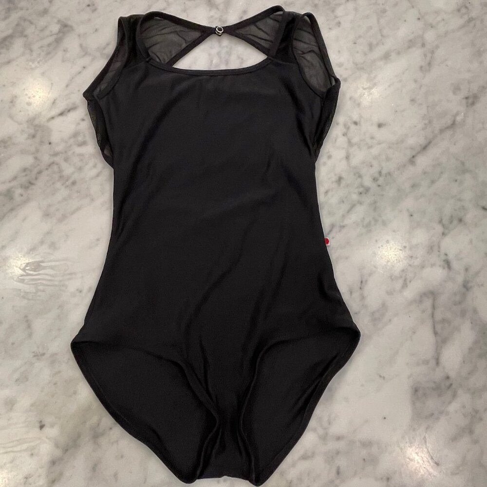 Yumiko Black Leotard - Size Small